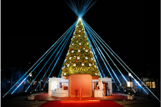 上海恒隆广场开启 “无尽圣诞”,倾情打造高奢购物体验