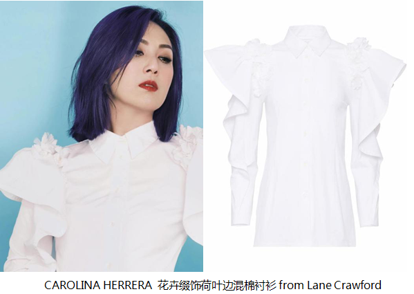 杨千嬅精致优雅造型， 演绎夏日精简时髦风尚